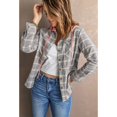 thumbnail image 1 of Hooded Plaid Shirt Coat, Breathable Hooded Shirt Jacket For Daily Work For Party ANGGREK Otros, 1 of 8