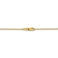 thumbnail image 4 of Leslie's Real 10kt Yellow Gold 1.1mm Flat Cable Chain; 18 inch; Lobster Clasp; for Adults and Teens; for Women and Men, 4 of 5