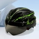 thumbnail image 3 of Casco de bicicleta portátil Ciclismo Ciclismo Saft Cascos para hombres mujeres (negro verde) Ndcxsfigh  Accesorios para bicicletas, 3 of 7