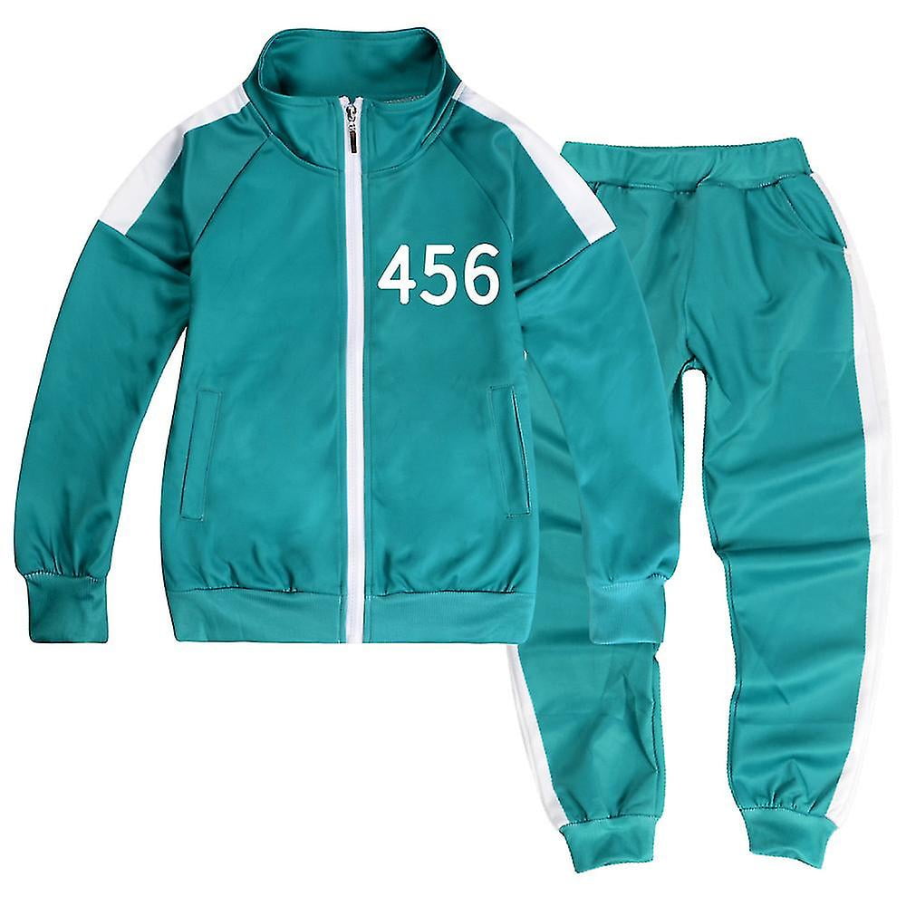 Kids Tracksuit Set Jacket Top Trousers Sportswear Squid Game 456 Costume |  Walmart Canada