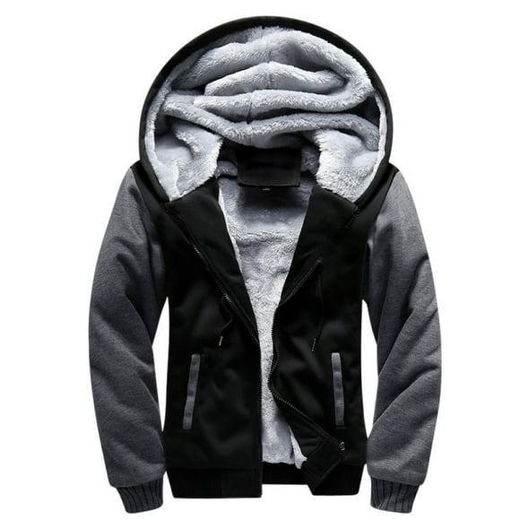 Sudadera con capucha para hombre, chaqueta deportiva con cremallera, chaqueta con capucha de forro polar