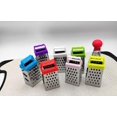 thumbnail image 6 of Stainless Steel Grater Stainless Steel Mini Kitchen Grater - 4-Sided Multi-Function Grater for Garlic Ginger Cheese Vegetable, Dishwasher Safe Reusable Mini Grater Tool Mini Kitchen Grater, 6 of 6