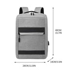 Men Backpack 15.6 In USB Charging Laptop Computer Bag Casual Business