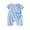 Gray, variant on Infant Boys Cotton Rompers Cartoon Print Jumpsuit Baby Clothes 1-12M Baby Crawling Clothes Summer Thin Short Sleeve Bodysuit Green