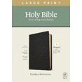 thumbnail image 2 of NLT Bible de Référence à Gros Caractères, Édition Filamentée (Lettre Rouge, Cuir Véritable, Noir), 2 of 2