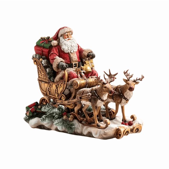 Ensemble de Décorations de Noël en Acrylique pour Table de Fête Ornements Festifs pour Maison Bureau Étagère Décoration de Manteau Joyeux et Saisonnier