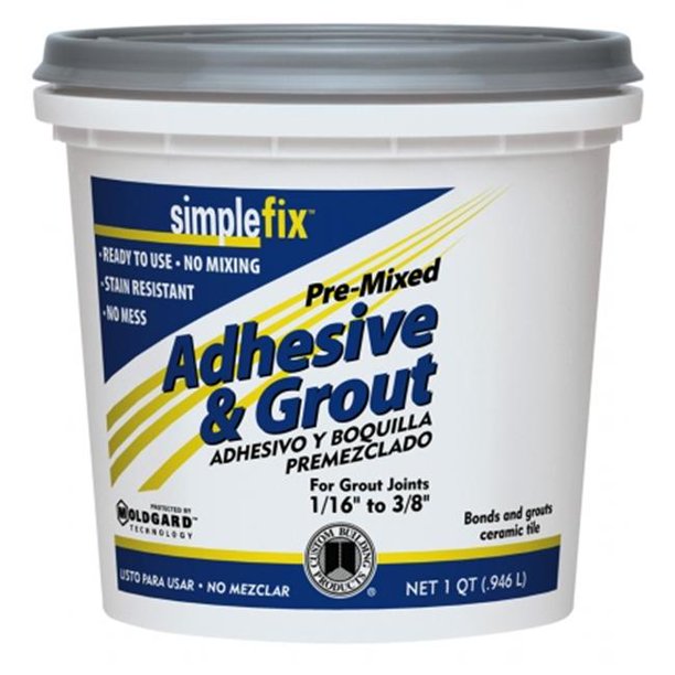 Custom Building Products Simplefix Quart Bright White Sanded Tile Grout