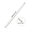 thumbnail image 2 of 2mm x 300mm 304 Stainless Steel Solid Round Rod for DIY Craft - 2Pcs, 2 of 3