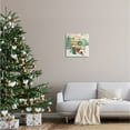 thumbnail image 2 of Stupell Industries Merry Christmas Winter Bench Holiday Painting Gallery Wrapped Canvas Print Wall Art, 2 of 5