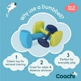 thumbnail image 2 of Coachi Training Dumbbell Lime Medium, 2 of 8