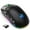 Black, variant on UHUYA Wireless Mouse 2.4GHz Bluetooth Wireless Mouse Gaming Mouse 3 Mode RGB Backlight Wireless Optical USB Gaming Mouse 3600DPI Rechargeable Mute Mice White