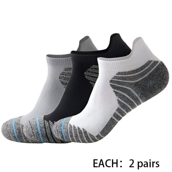 TELOLY 6Pairs Mens Socks9-13Mens Ankle Socks Size 9-11 Men's Socks ,Colormixing1