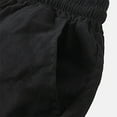 thumbnail image 4 of Outfmvch Mens Sweatpants Mens Shorts Men'S Spring Solid Color Slim Shorts Cotton And Linen Tether Pants Mens Pants Black M, 4 of 6