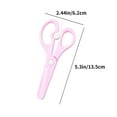 thumbnail image 3 of Steadline Safety Scissors with Rounded Tips - Rebounding Blades for Youngsters' Craft Projects and Classroom Activities, 3 of 8