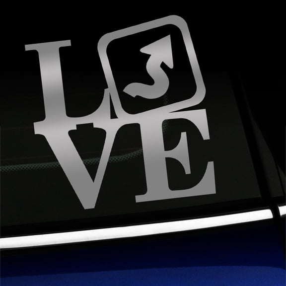 LOVE Twisties - Decal for MINI Cooper - Choose Color - [SILVER]
