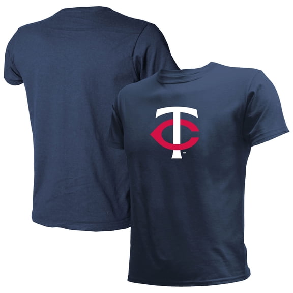 Youth Stitches Navy Minnesota Twins Team Logo T-Shirt
