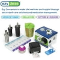 thumbnail image 6 of Ezy Dose Weekly AM/PM Travel Pill Planner Small, 2 Pack, 6 of 6
