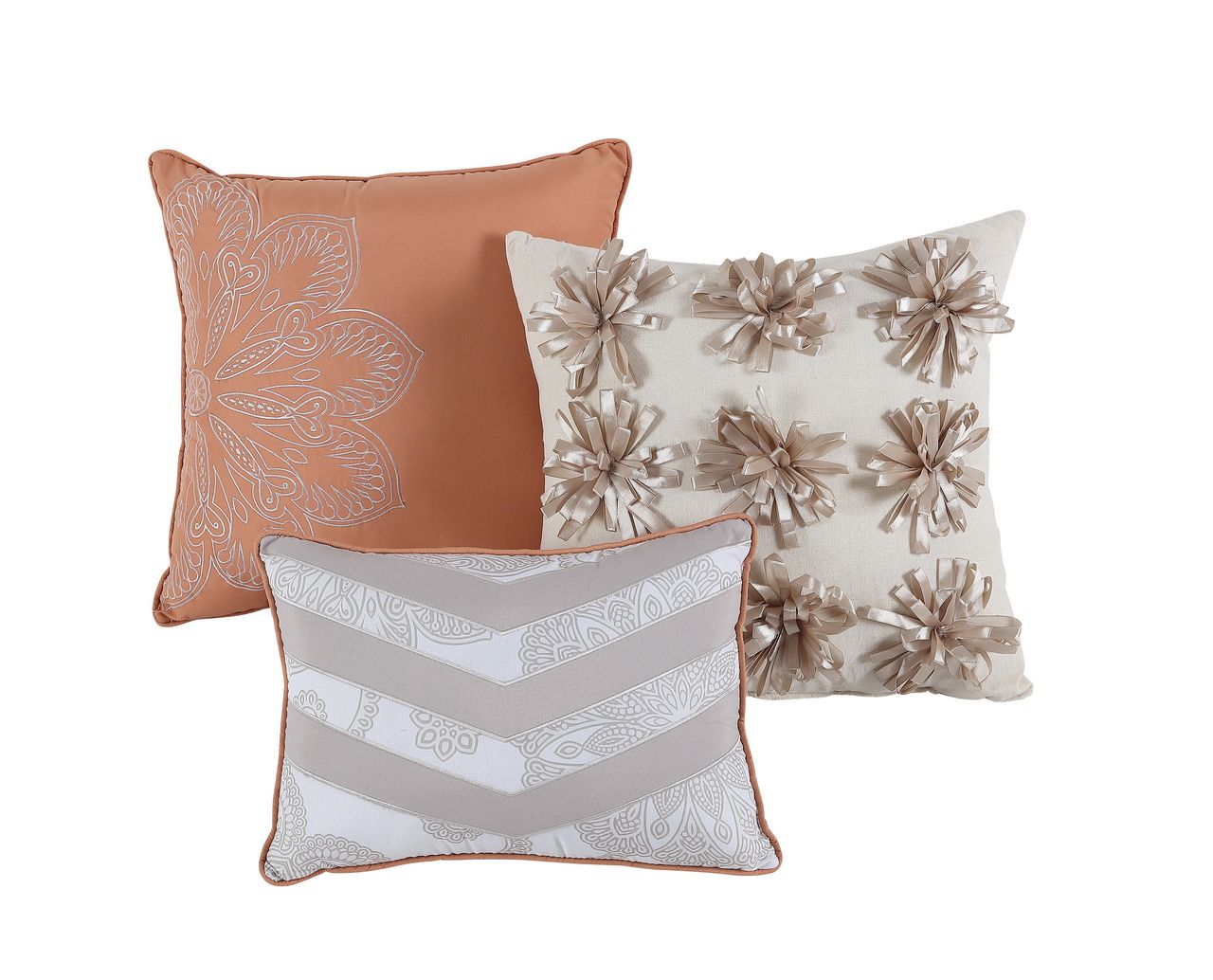 10 Piece Daisy Fuentes Mayisa Comforter Set Bed In A Bag Set Full