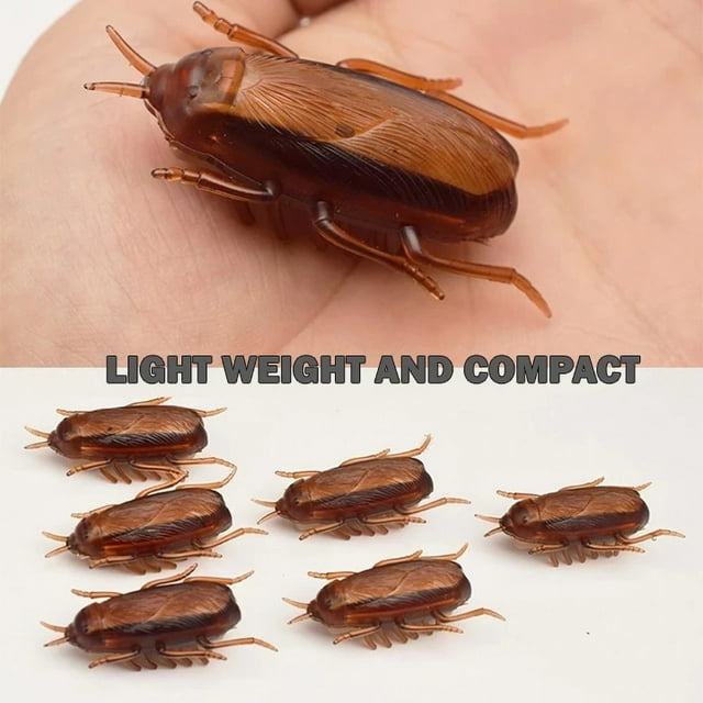 Riforla Horrible Moving Cockroach Electricity Cockroach Toy Insects Prank Toy Education As Show