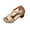 Gold, variant on Women Sandals Chunky Heel Open Toe Ankle Straps Solid Color High Heel Shoes for Women Casual Outdoor Beach Vacation Holiday Fashion Gold 38