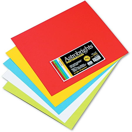 Wausau Paper Astrobrights Premium Poster Board, Assorted or White