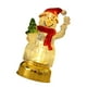 thumbnail image 4 of Estatua navideña iluminada, adorno de mesa, artesanía, regalo, decoración navideña nocturna Papá Noel, 4 of 9