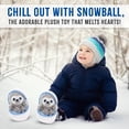 thumbnail image 6 of Made By Aliens Snowball Zip up Surprise Egg Stuffed Animal – 6 inch – Cute and Soft Plush Toy Assortment for Friends Family All Ages – Spring Easter Birthday Christmas (Sloth), 6 of 9