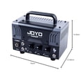 thumbnail image 2 of JOYO ZOMBIE Amplificador híbrido de 20 W Mini cabeza de tubo Bluetooth BanTamp Series, 2 of 6