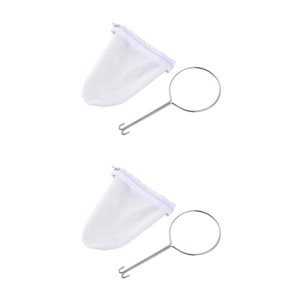 maskred Stainless Steel Handle Ring Coffee Tea Strainer Filter Cloth ...