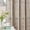 Taupe on Greyish Beige, variant on Curtainking Vintage Look Damask Printed Curtains for Bedroom Living Room Linen Textured Thermal Insulated Grommet Curtains, 50" x 84" 2 Panels, Blue on Greyish Beige