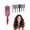 rose red, variant on Curl Defining Brush,2026 Vented Hair Brush for Detangling Styling,Curl Defining Brush,Shaping And Defining Curls For Women And Men (Green)