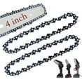 thumbnail image 1 of 2 Packs Mini Chainsaw Chain, 4 Inch Compatible Chains Thsinde-subaoe_High-quality, 1 of 5