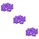 thumbnail image 5 of Inteprter 500 unids/set arreglos florales hermosos y realistas sin esfuerzo con texturas claras y morado intenso Type1 NO1, 5 of 6