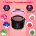 Tomight Bestidy Waxing Kit for Women and Men Home Wax Warmer with 5
