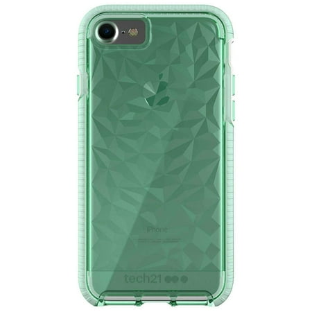 iPhone 6 7 8 SE Protection Case - Tech 21 [Evo Gem Series] - Green