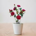 thumbnail image 4 of Garvee 2PCS Artificial Peony Flower Trees, Faux Peony Plant In Pot, Artificial Peony Flowering Tree with Green Leaves for Living Room Office Home Outdoor Indoor Decor, 4 of 6