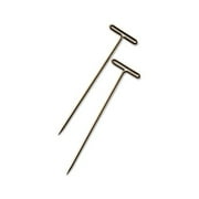 GEM OFFICE PRODUCTS T-Pins Steel Steel, Silver, 1 1/2", 100/Box
