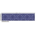 thumbnail image 2 of Ambesonne Mandala Fabric by the Yard Upholstery, Bohemian Floral Circle, 5 Yards, Purple White and Blue, 2 of 4