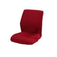 thumbnail image 1 of para sillas de ordenador de oficina en casa de asiento decorativas extraíbles elásticas rojo Zulema Cubierta de la silla giratoria, 1 of 8