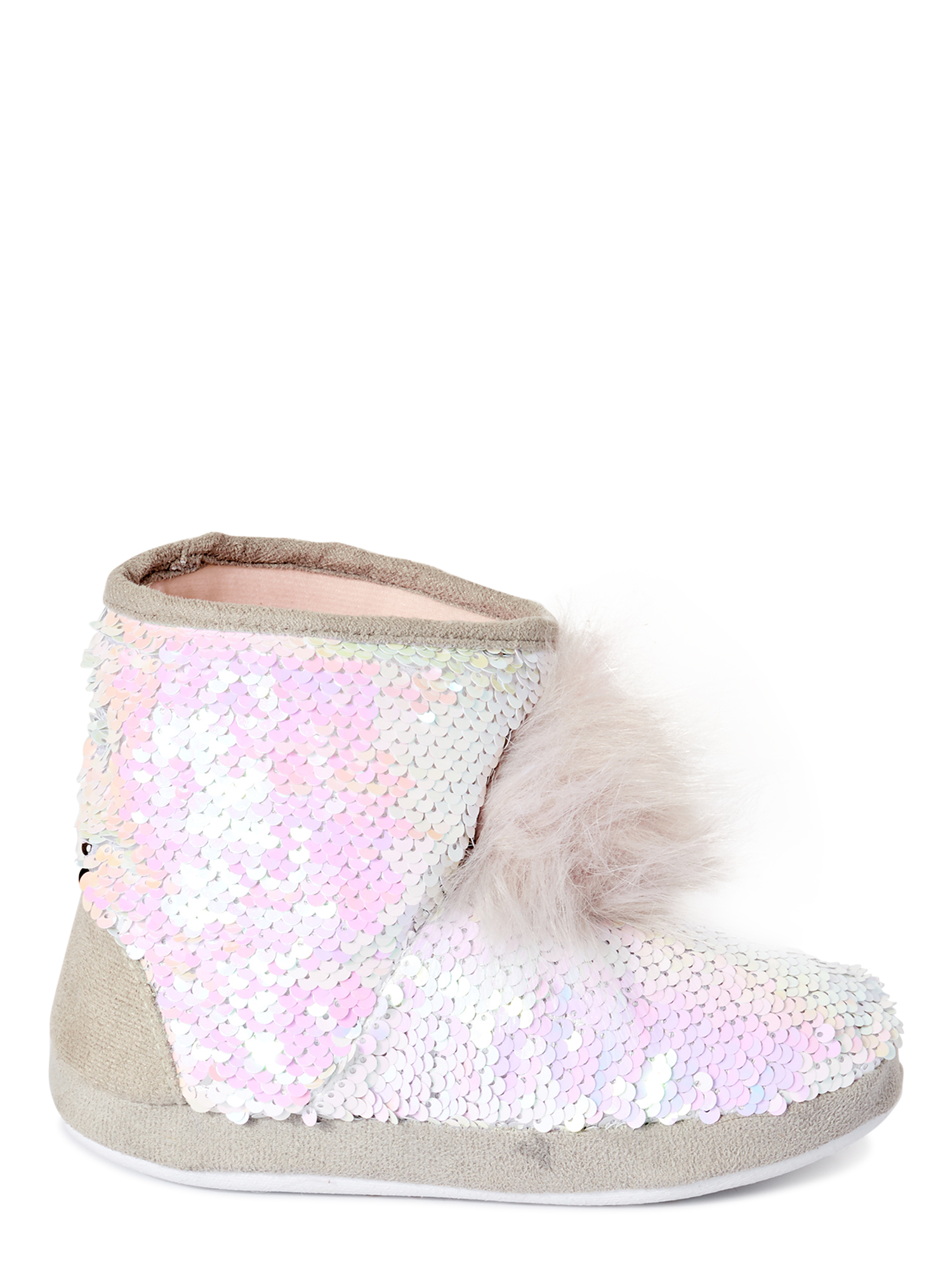 Limited Too Sequin Girl's Slipper Bootie (Little Girl & Big Girl)