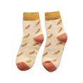 thumbnail image 3 of JeashCHAT Winter Women Coral Fleece Socks Middle Tube Retro Stocking, 3 of 5