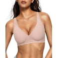 thumbnail image 1 of Bra OEAK Deep V Inalámbrico Cómodo Push Up Nude M para mujer, 1 of 8
