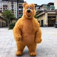thumbnail image 3 of Disfraz inflable de mascota oso polar para cosplay, 2 m/2,6 m/3 m, muñeco de peluche gigante, panda para cosplay, 3 of 5