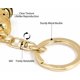 thumbnail image 3 of Yanonmyfd 3 PCS 1：1 Replica 3D World Cup Trophy Golden Keychain Set Charm, Premium Zinc Alloy Football Fan Gift, Sports Event Keys for Backpacks, Bags, Fans & Collectors Souvenir 4×1.85inch, 3 of 8