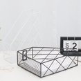 thumbnail image 4 of Metal Desktop Office Study Room Books Storage Rack Bookshelf Holder Organizer, 4 of 10