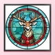 thumbnail image 3 of Hilo de bordar Full Eco-cotton 18CT Impreso Elk Cross Stitch Artwork, 3 of 9