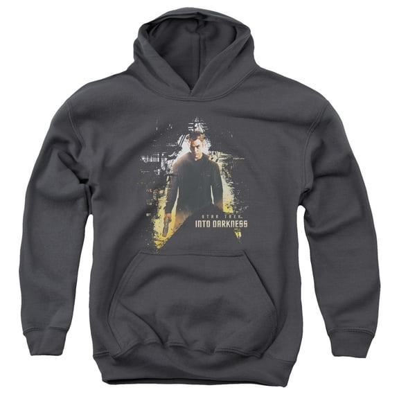 Star Trek - Dark Hero - Youth Hooded Sweatshirt - Large