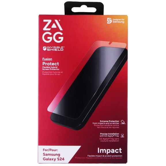ZAGG Invisible Shield Fusion Protect Screen Protector for Samsung Galaxy S24