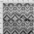 thumbnail image 3 of oneOone Polyester Spandex Gray Fabric Asian Ikat Quilting Supplies Print Sewing Fabric By The Yard 56 Inch Wide, 3 of 4