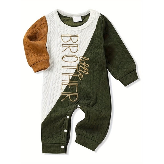Zehjuhan Newborn Baby Boy Coming Home Romper Alphabet Print Overall Jumpsuit Bodysuit